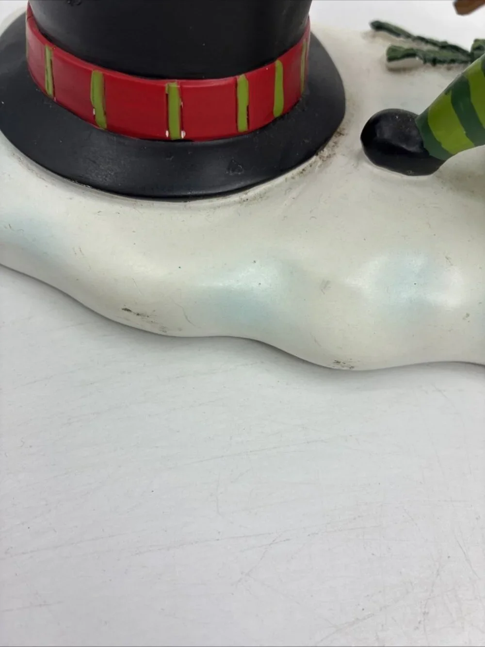 Yankee Candle Snowman Candy Cane Tealight Holder Christmas Decor Holiday